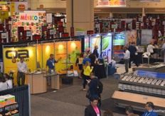 Another impression of the trade show floor.